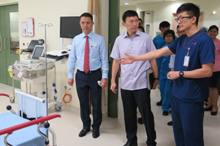 JurongHealth Campus hosts Minister of State for Health, Mr Chee Hong Tat
