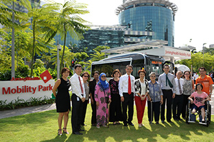 Launch of JurongHealth Campus Mobility Park