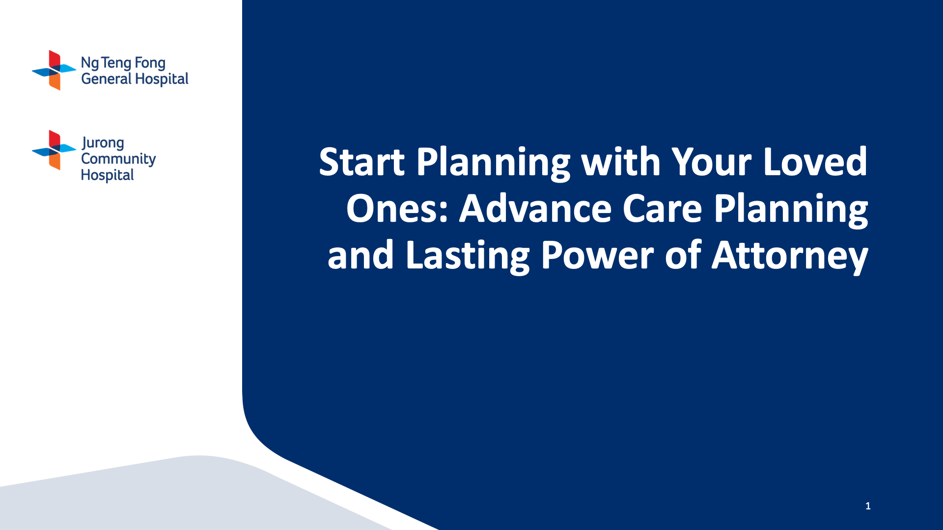 Monthly Caregiver Talk - Start Planning with Your Loved Ones: Advance Care Planning and Lasting Power of Attorney