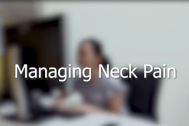 Managing Neck Pains
