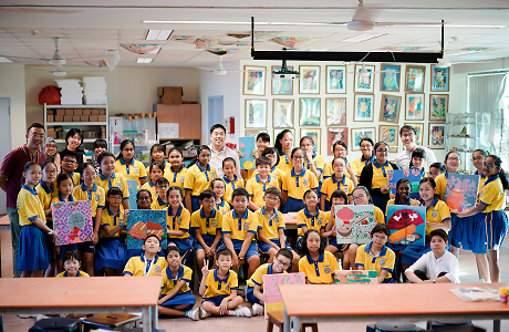 Community Visual Arts - School Children