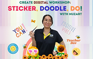 Sticker, Doodle, Do! with MuzArt