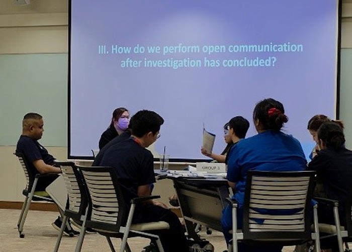 ML1 Open Communication after an Adverse Event Photo 1