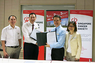MOU Signing with Singapore Cancer Society
