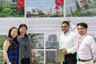 JurongHealth Campus receives Landscape Excellence Assessment Framework (LEAF) certification 