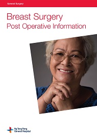 Breast Surgery - Post Operative Information