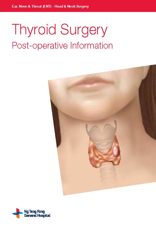 Thyroid Surgery Post-operative Information