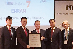Ng Teng Fong General Hospital achieves HIMSS EMRAM Stage 7