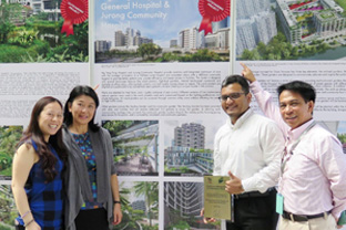 JurongHealth Campus receives Landscape Excellence Assessment Framework (LEAF) certification